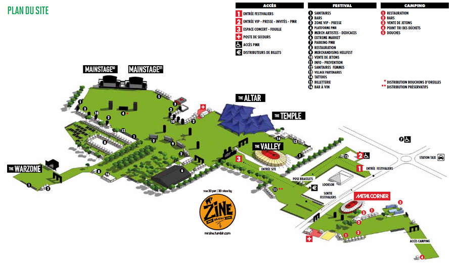 Plan du site 2013